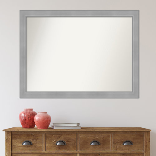 Latitude Run® Vista Brushed Nickel 22.25 in. x 28.25 in. Bathroom